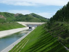 釜山隧洞出口渠道水土保持工程措施